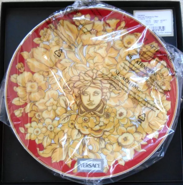 Rosenthal Versace Medusa Rhapsody  Bread Plate