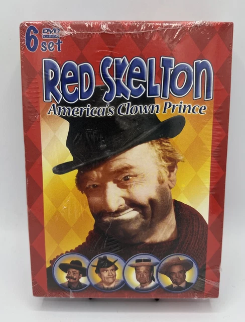 RED SKELTON: AMERICAS Clown Prince (DVD, 2010, 6-Disc Set) NEW