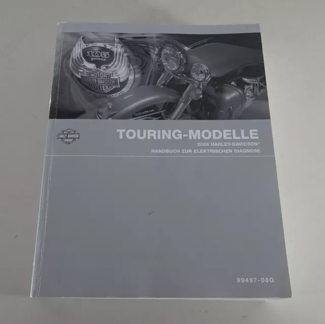 Diagnosehandbuch Harley Davidson Touring Modelle 2008 Stand 01/2008