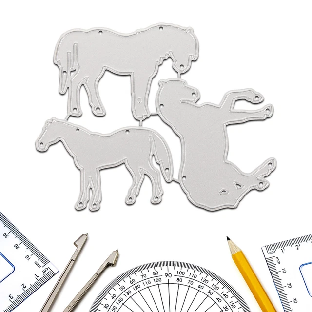 VGOL Fahrrad Stanzform - Metall Prägeschablone Für Scrapbooking & Karten