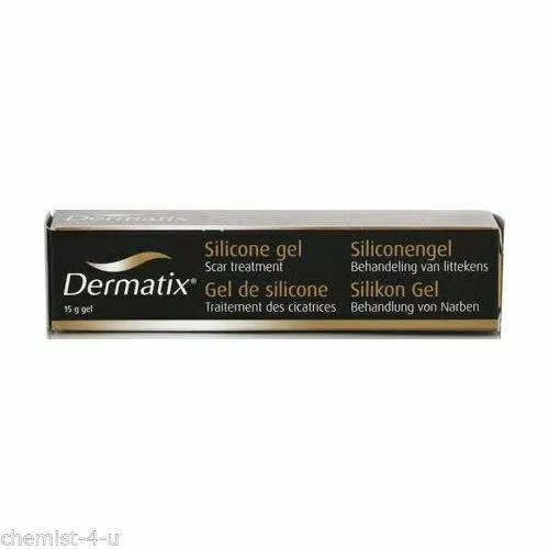 Dermatix 15g Silicone Scar Treatment Gel free p&p