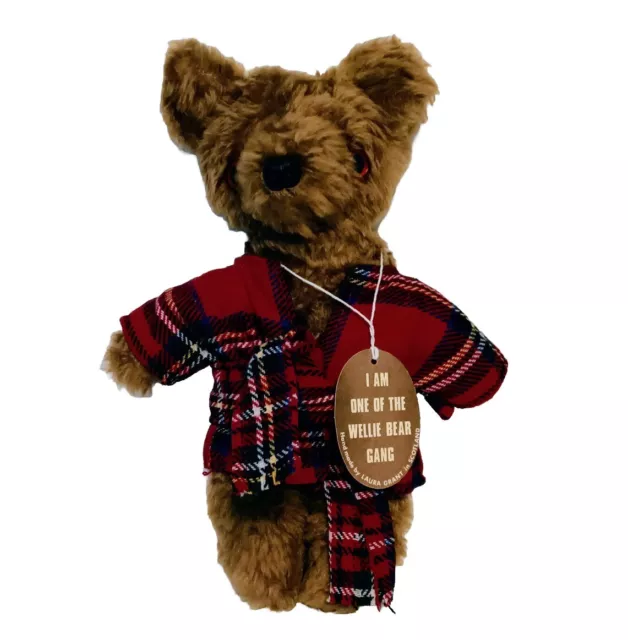 Sherlock Wellie Bear Gang Handmade By Laura Grant In Scottland Brown Bear Plush