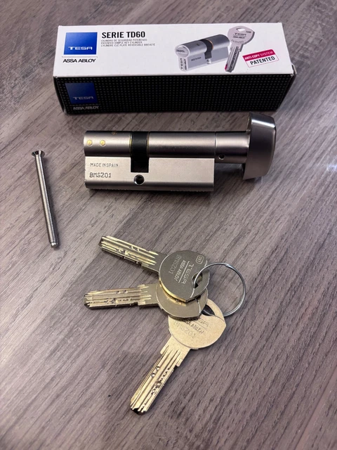 Häfele door lock class 3 plug-in lock stainless steel PC 72 lock stulp