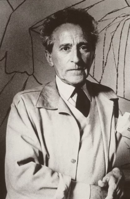 "Jean COCTEAU" Diapositive de presse originale années 50