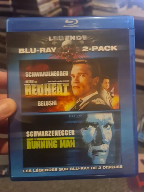 Legends of the Expendables: The Running Man/Red Heat (Blu-ray, 2010) Region A