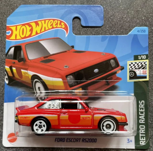 Hot Wheels 2023 Ford Escort Rs2000 Retro Racers Neu & Ovp