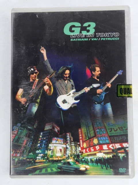 G3 Live In Tokyo - DVD Region 0 PAL - Joe Satriani Steve Vai John Petrucci