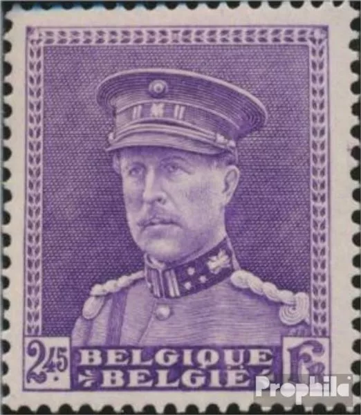 Belgique 310 avec charnière 1931 albert