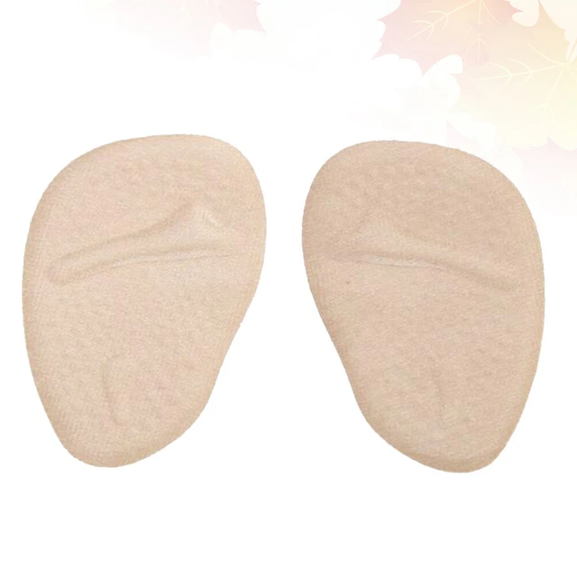 4 Pcs Non Slip Shoe Inserts Womens Shoe Insoles Forefoot Pads Front Feet