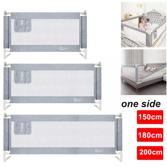 Bed Protection Rail Bed Guard for Baby Toddler Safety Rail Fence 150cm