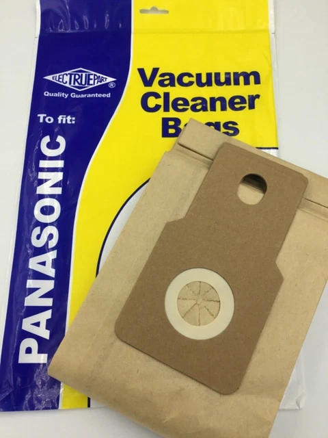 Paxanpax VB453 Sacchetti Di Carta Per Aspirapolvere – Compatibili Panasonic U2E/U20E/U20AB, MCE, MCUG300, Serie Upright (Confezione Da 5)
