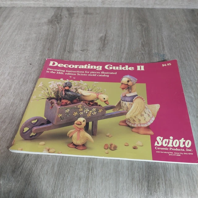Guía de Decoración de Moldes de Cerámica Scioto II Suplemento 14a Edición Direcciones