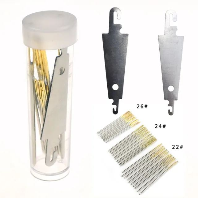 Práctica aguja portátil metal costura suministros herramientas accesorios artesanía