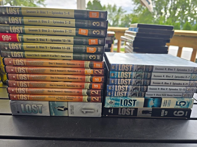 LOST: THE COMPLETE Series Seasons 1-6 DVD Box Set ABC Drama TV