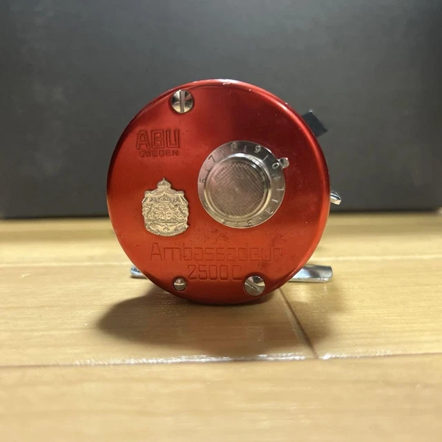ABUGARCIA AMBASSADEUR 2500C Nostalgia Red $803.97 - PicClick CA
