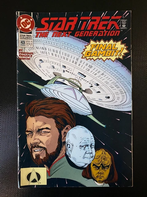 Star Trek The Next Generation 43 Signed Peter Krause Autographed Picard Riker