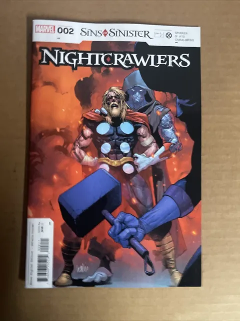 Nightcrawlers #2 First Print Marvel Comics (2023) Sins Of Sinister X-Men