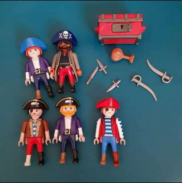 SOLDES 2024 : Playmobil Pirates 6162 Capitaine pirate avec canon vert pas  cher