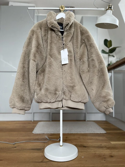 Mens fur jacket zara hotsell