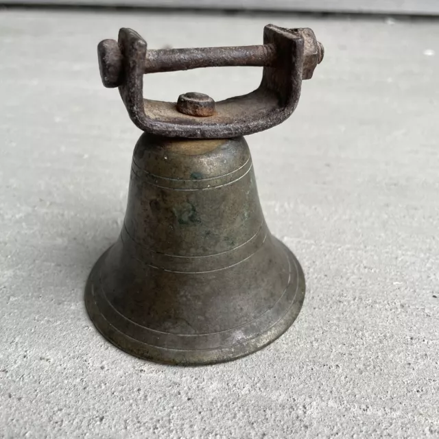 Vintage Brass Bronze Cow Sheep Bell