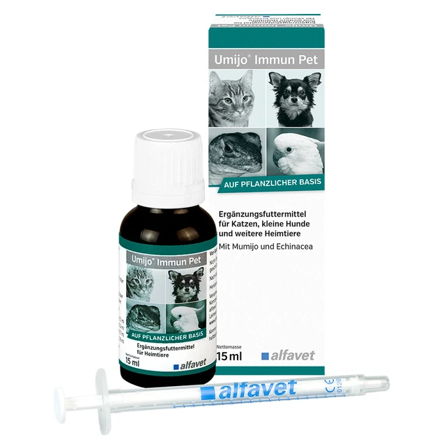Umijo Immun Pet 15 ml Katzen | kleine Hunde | Kleintiere | Immunsystem