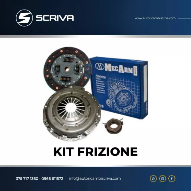 Kit Frizione Completo 3 pezzi Nissan Terrano II 2.7 TD 4WD 93- 74KW 101CV