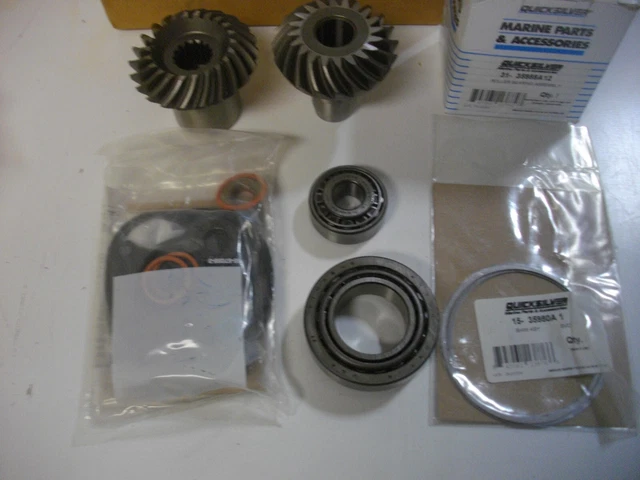 Quicksilver MerCruiser 43-803116T1 upper drive 1.50 gear repair kit Alpha OEM Quicksilver MerCruiser 43-803116T1 upper drive 1.50 gear repair kit Alpha OEM