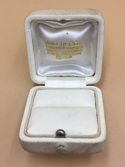 Écrin Vintage Pour Bague FRANCK F WALTER LAWRENCE - Boîte à Bijou Ancienne