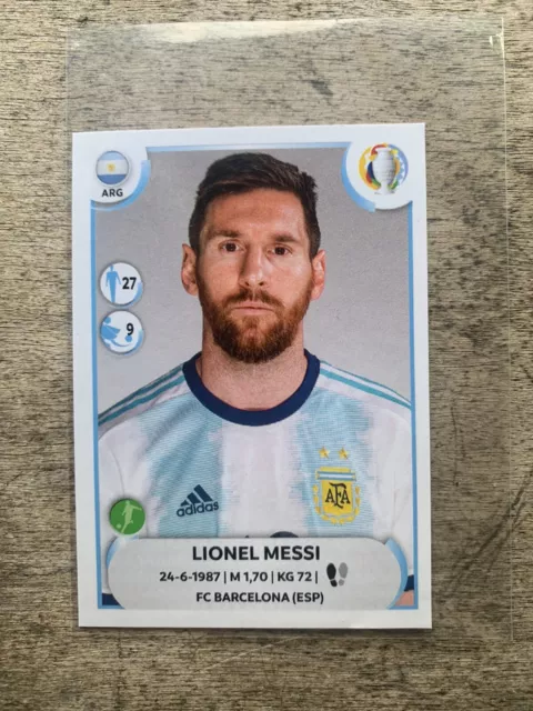 Panini Copa America 2021 - Lionel Messi #ARG20 Stickers
