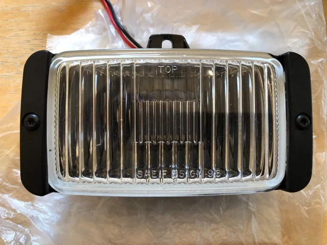 NOS 1985-90 Firebird Trans Am GTA TTA Fog Light Capsule Assembly - NEW GM