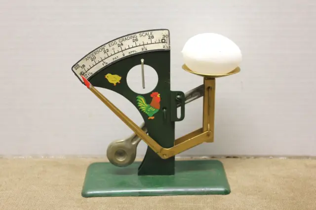 Antique Anderson Egg Grading Scale