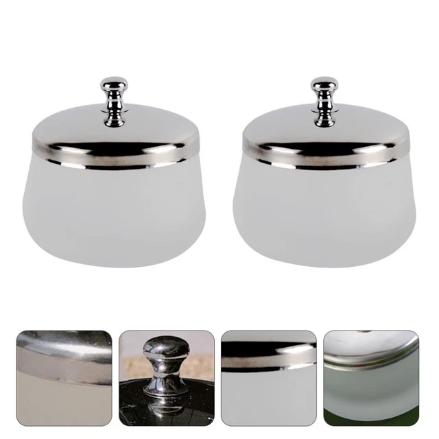 2 piezas vaso de eliminación de uñas congelado vaso de cristal