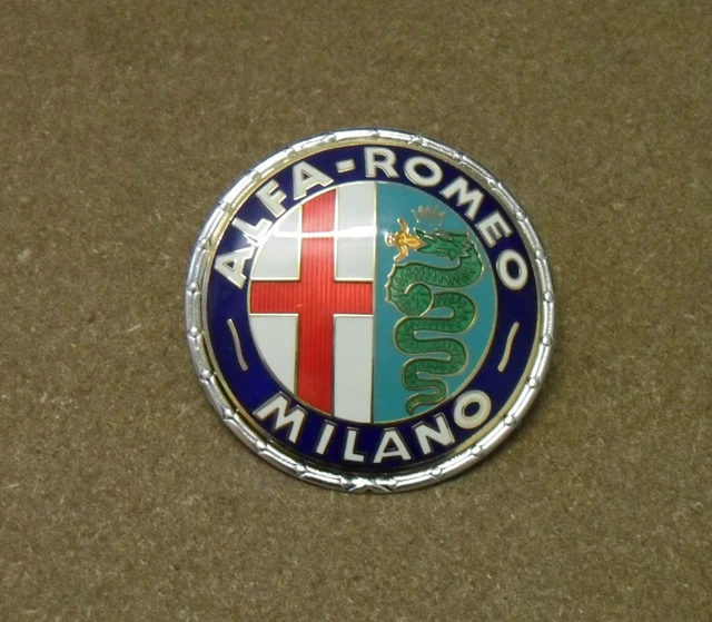 2 Badge Alfa Romeo 159,147,gt,mito,brera Embleme Métal - Foto 3