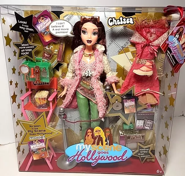 2005 MATTEL MY Scene Goes Hollywood Chelsea Barbie Doll Clothes Movie Chair  READ $252.75 - PicClick AU