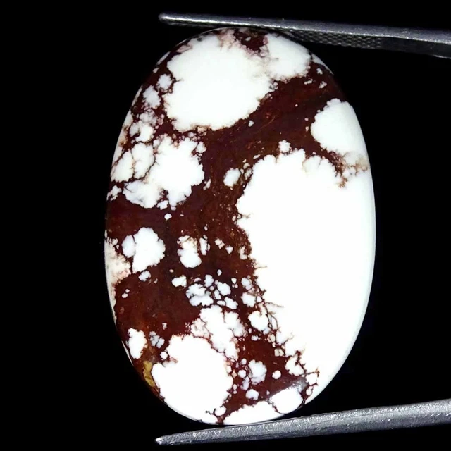 Bague Magnésite Wild Horse Et Argent 925 - Style Sud-ouest Américain - Taille 10
