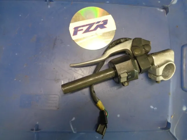 1993 FZR 600 clutch left clip on switch perch fzr600 genesis yamaha 89 92 94 97