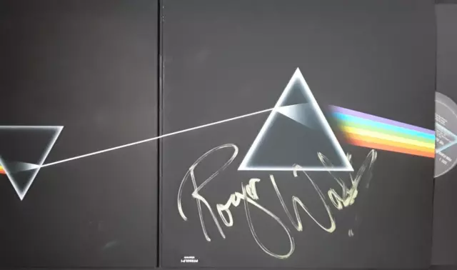 Roger Waters Signed - PINK FLOYD - DARK SIDE OF THE MOON