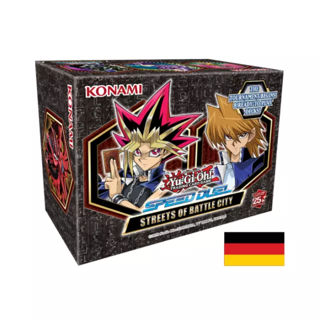 Yu-Gi-Oh! Speed Duel GX: Streets of Battle City Box - DEUTSCH - NEU & OVP!