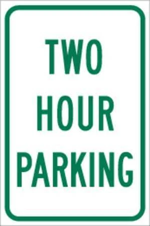 Brady 141821 Time Limit Parking Sign,18" X 12, 141821