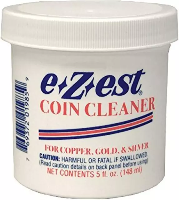 E*Z*EST Coin Cleaner 5Oz. Jar (Qty = 1 Jar)