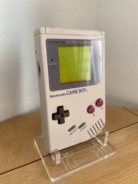NINTENDO GAMEBOY ORIGINAL With Games Plus Screen Light Magnifier