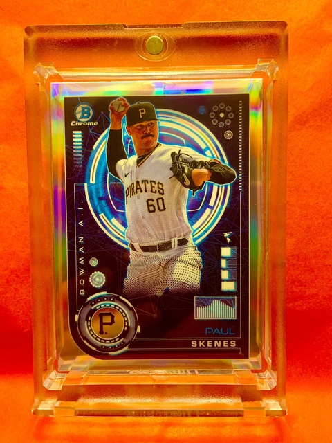 2024 Topps Chrome Update 1989 Baseball Refractor #89CU-1 Paul Skenes ROOKIE CARD Pittsburgh