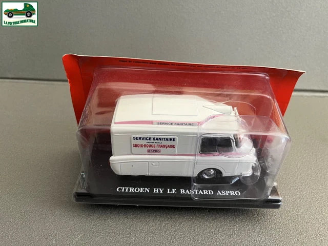 VOITURE MINIATURE PUBLICITAIRE Citroen HY Le Bastard Aspro Hachette 1/ ...
