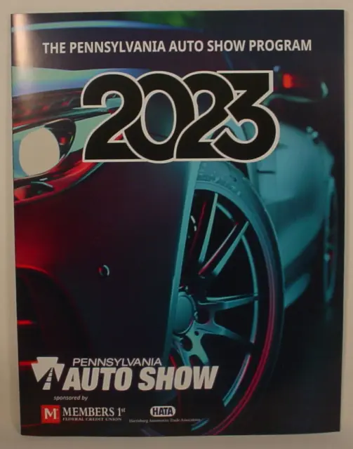 2023 Harrisburg Pennsylvania Auto Show Program - Original