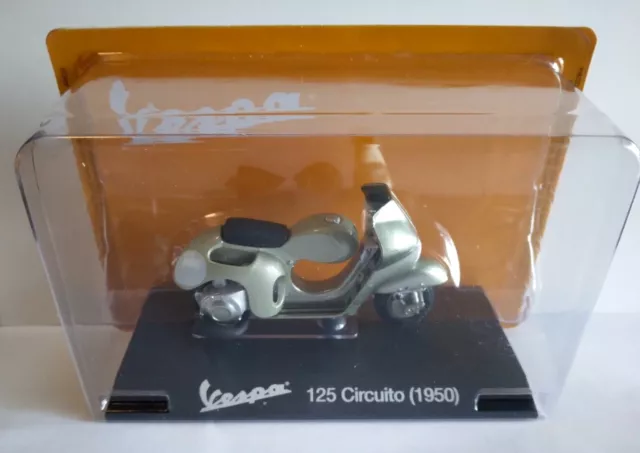 Die Cast Vespa 125 Circuit (1950) - Vespa Collection Échelle 1/18