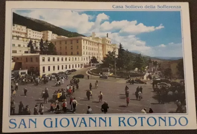 San Giovanni Rotondo - casa sollievo della sofferenza - (Foggia) - viaggiata