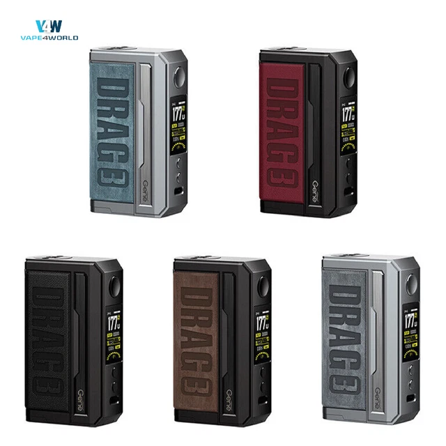 VOOPOO DRAG 3 Mod 177W Box Mod For Drag 3 Kit Vape Pod E Cig And TPP