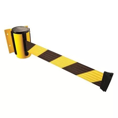 Tensabarrier 896-Std-35-Max-No-D4x-C Belt Barrier, Yellow,Belt Yellow/Black