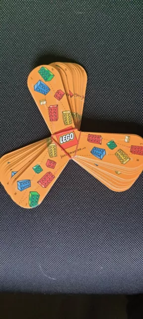 LEGO Papierbummerang für Kindergeburtstage