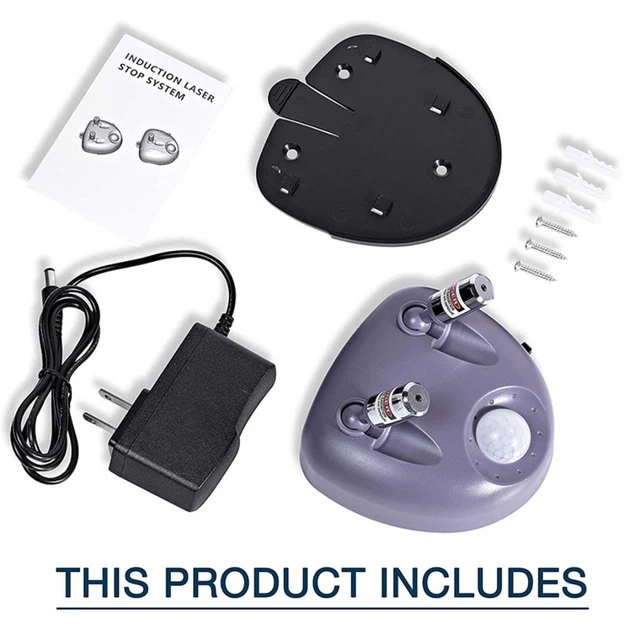 Dual 2 auto laser garage sensore di assistenza assistenza guida arresto luce -